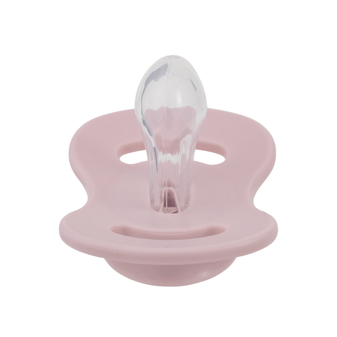 Set doua suzete symetrical 0-6 luni, rose quartz& beach , Lullaby Planet