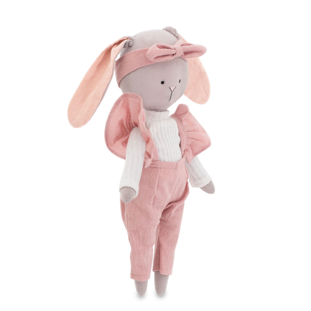 Jucărie moale, Lucy the Bunny 34cm, Orange Toys