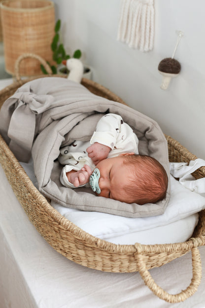 Wrap din panza pentru infasat Beige - Babyly