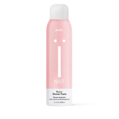 Gel de dus sub forma de spuma pentru adulti 200ml, Bloom, Naif