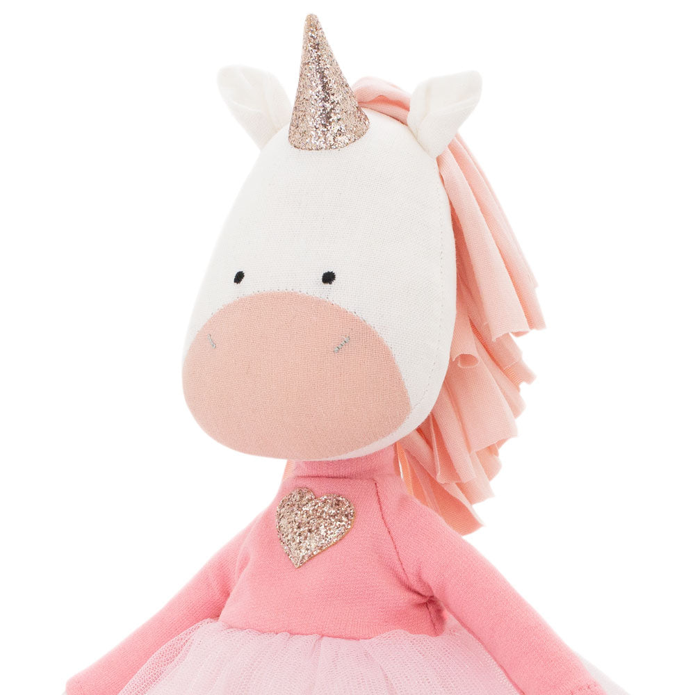 Jucărie moale, Daphne the Unicorn 34cm, Orange Toys