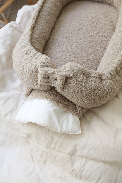 Babynest Teddy Taupe- Babyly