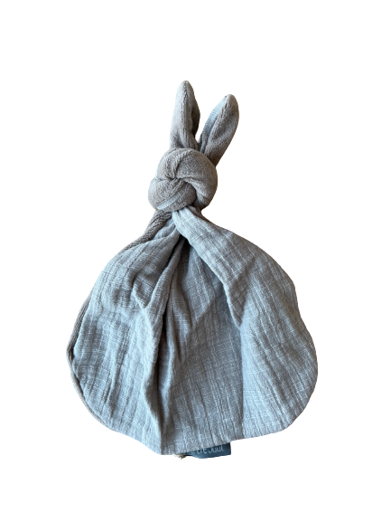 Cuddle toy rabbit, taupe- Petit Juul